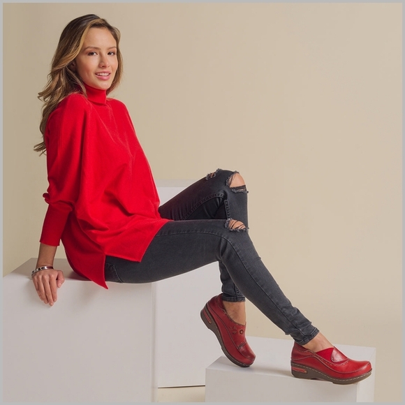 Spring Steps L'Artiste Navy Burbank Clogs - Sz 41 EU - Picture 2 of 13